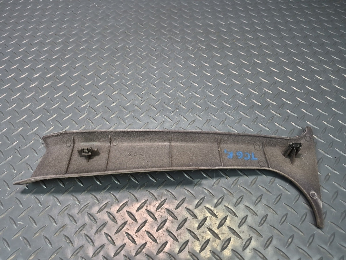 84-86 Toyota Cressida MX73 Sedan Upper Interior B Pillar Trim Cover Set Damaged