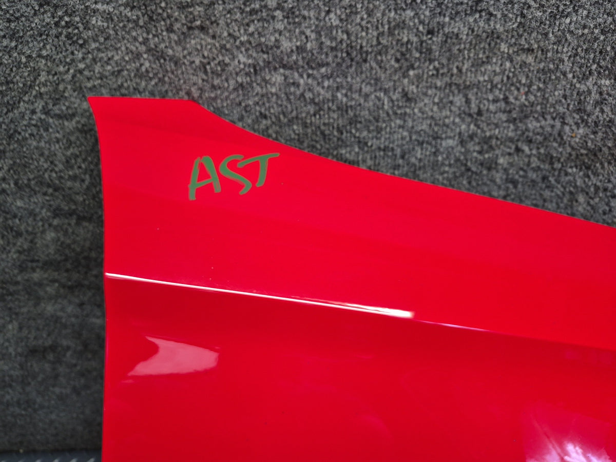 15-20 Audi S3 8VS Sedan Front Right Fender Shell Cover Panel Misano RED OEM