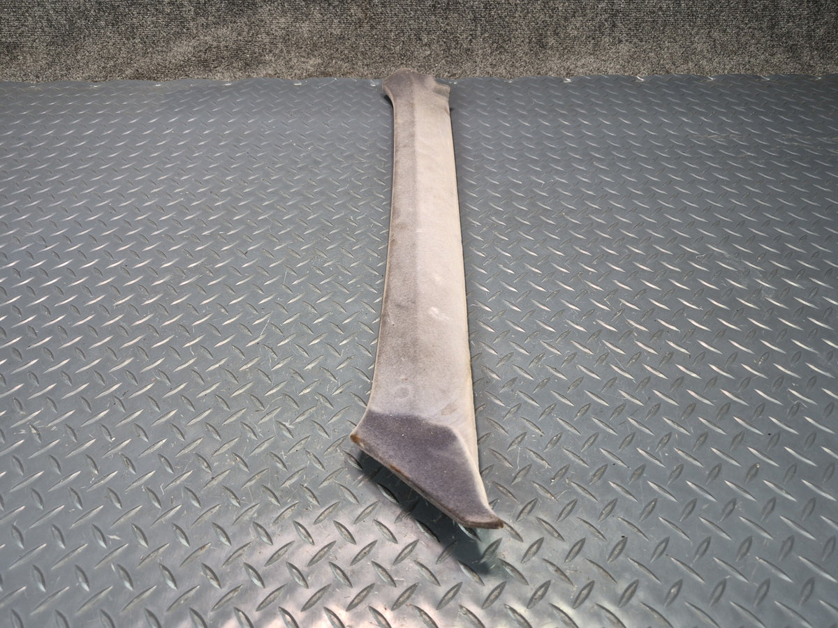 84-86 Toyota Cressida MX73 Sedan Set of 2 Front A Pillar Trim Cover Gray Damaged