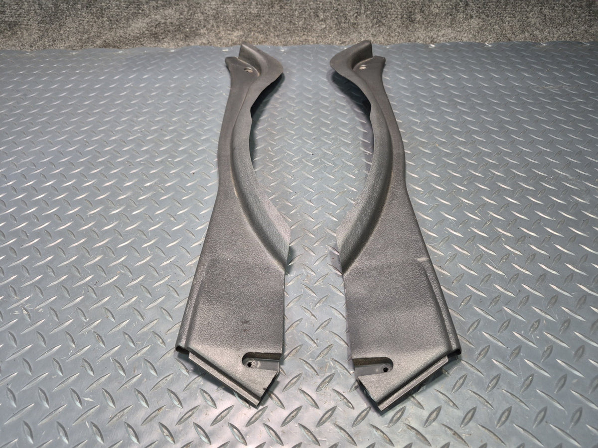 84-86 Toyota Cressida MX73 Sedan Rear Left & Right C Pillar Lower Trim Set OEM