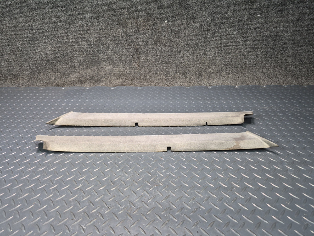 85-86 Toyota Cressida MX73 Sedan Rear Interior Quarter Window Trim Set of 2 OEM