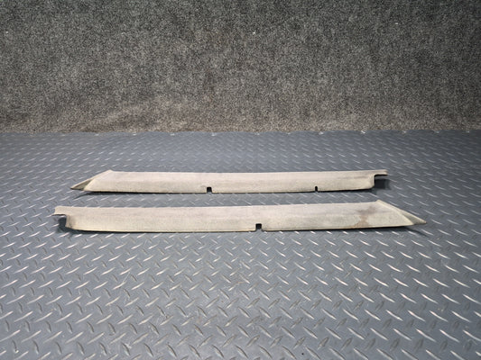 85-86 Toyota Cressida MX73 Sedan Rear Interior Quarter Window Trim Set of 2 OEM