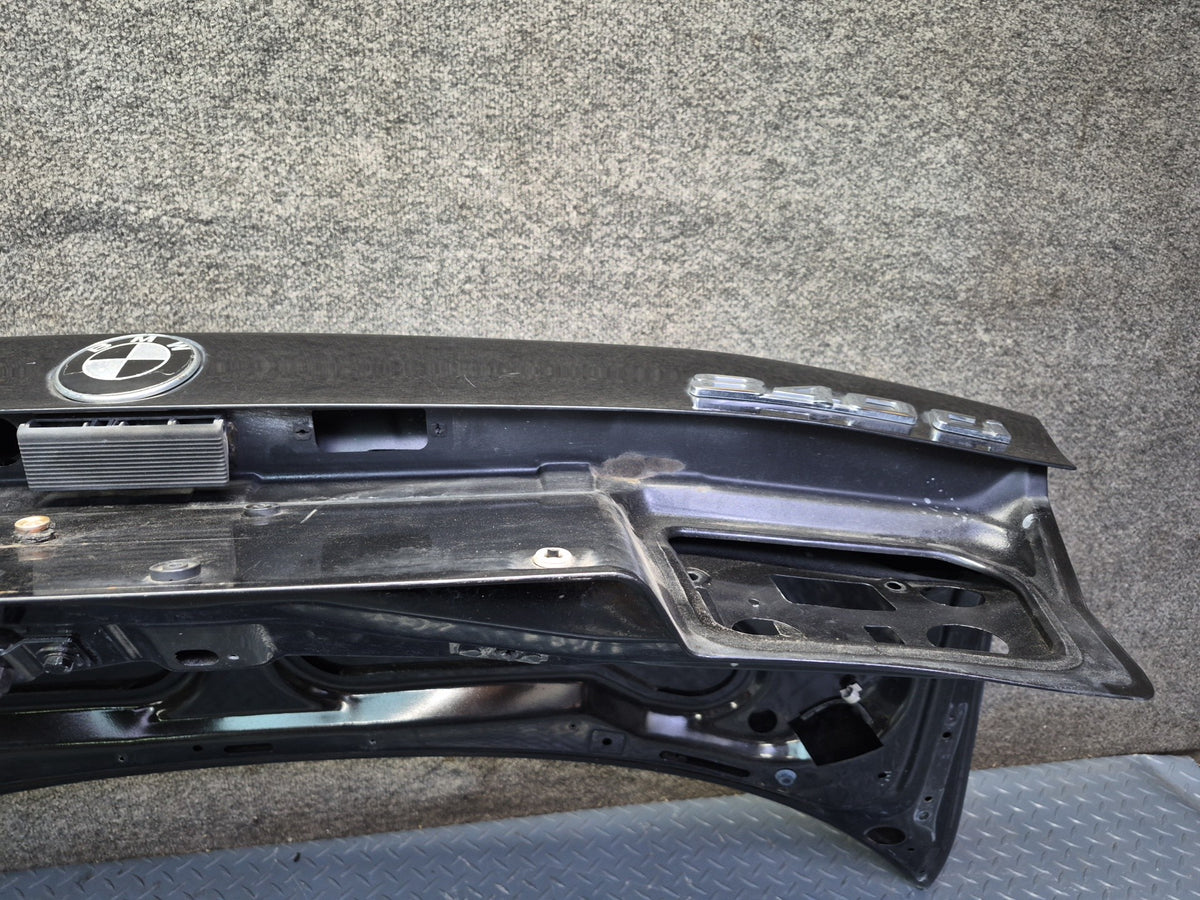 1994-1997 BMW E31 840Ci Rear Trunk Deck Lid Shell Panel Black
