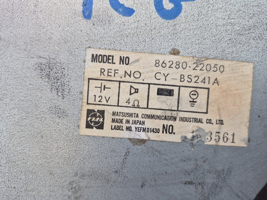84-86 Toyota Cressida MX73 Audio Radio Amplifier AMP 86280-22050 OEM