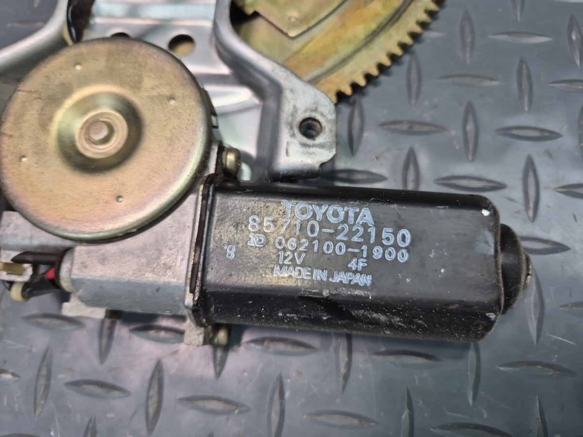 84-88 Toyota Cressida MX73 Sedan Rear Left Door Window Regulator Motor OEM