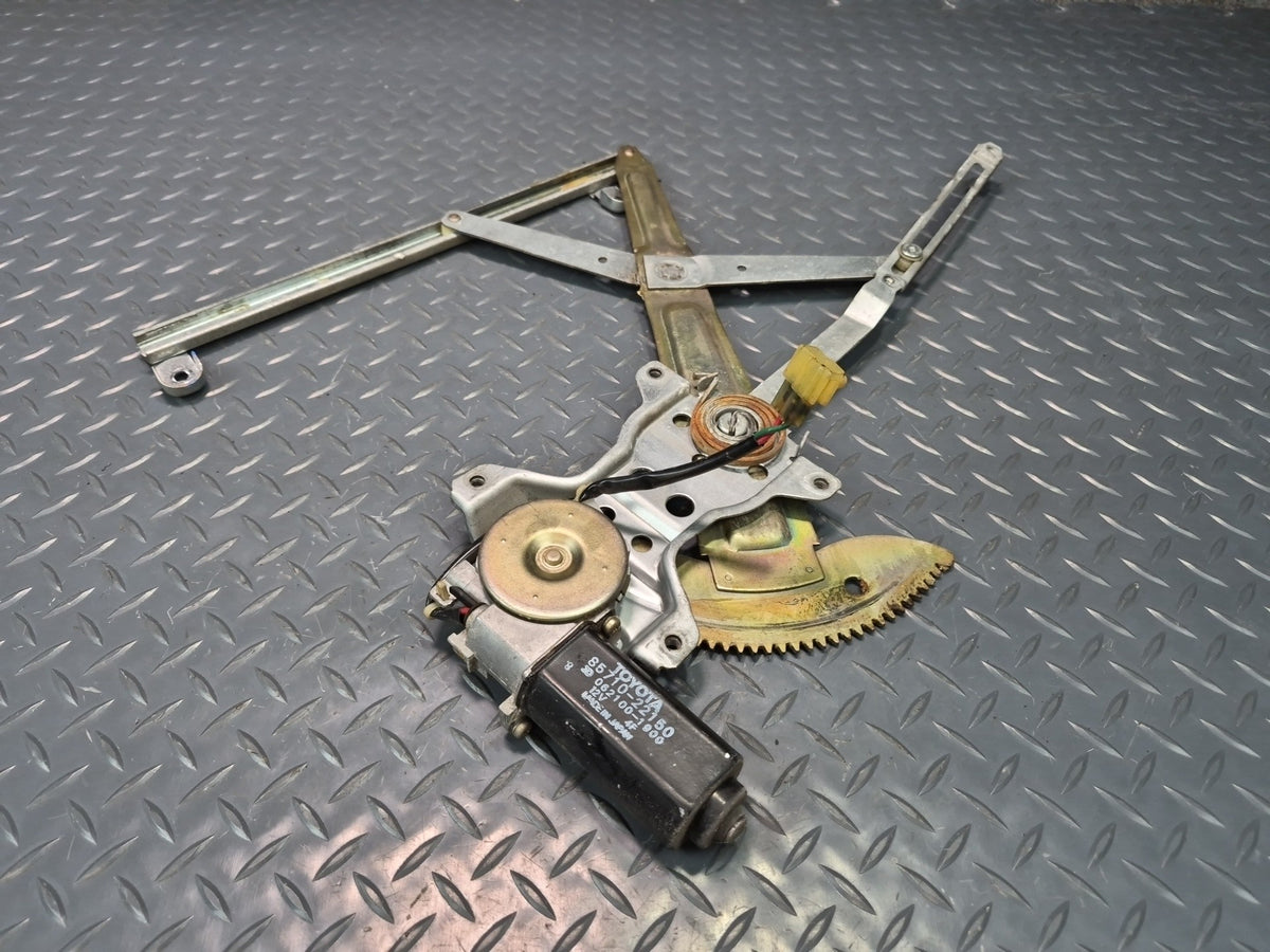 84-88 Toyota Cressida MX73 Sedan Rear Left Door Window Regulator Motor OEM