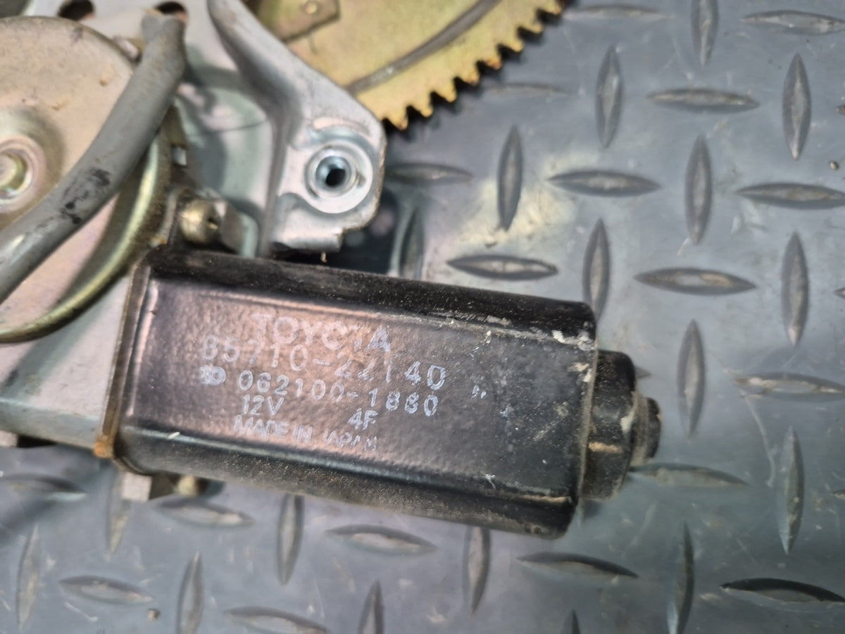 84-88 Toyota Cressida MX73 Sedan Front Left Door Window Regulator Motor OEM