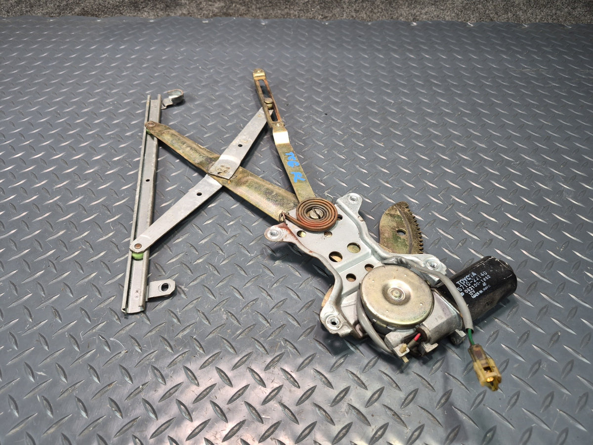 84-88 Toyota Cressida MX73 Sedan Front Left Door Window Regulator Motor OEM