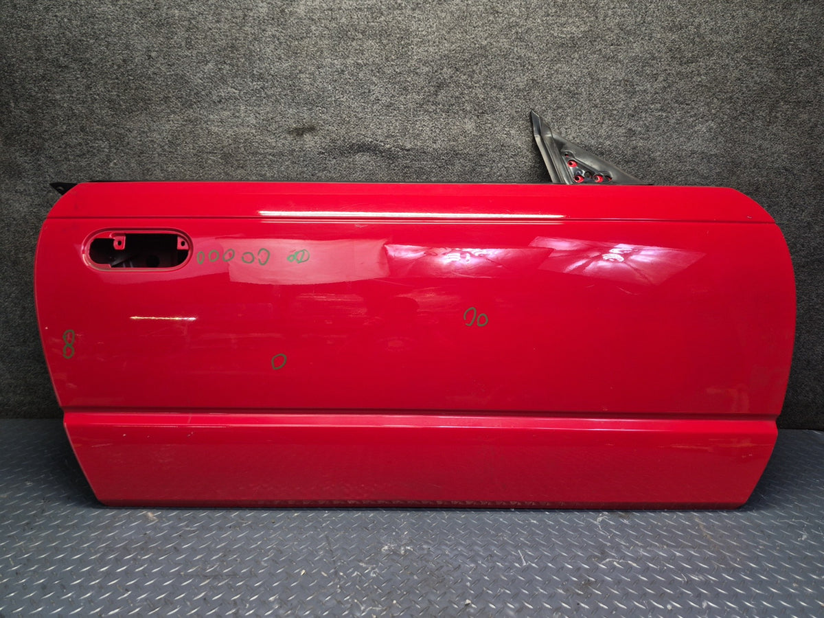 02-05 Ford Thunderbird Right Door Shell Panel Colorado RED Damaged