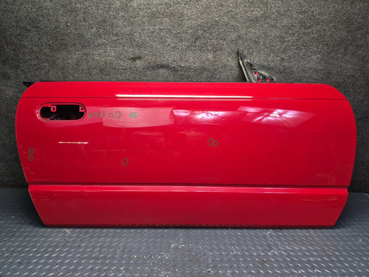 02-05 Ford Thunderbird Right Door Shell Panel Colorado RED Damaged