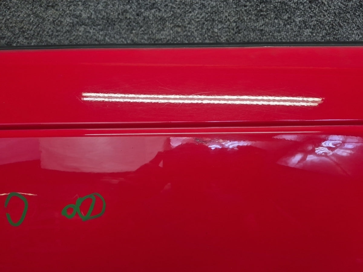 02-05 Ford Thunderbird Right Door Shell Panel Colorado RED Damaged