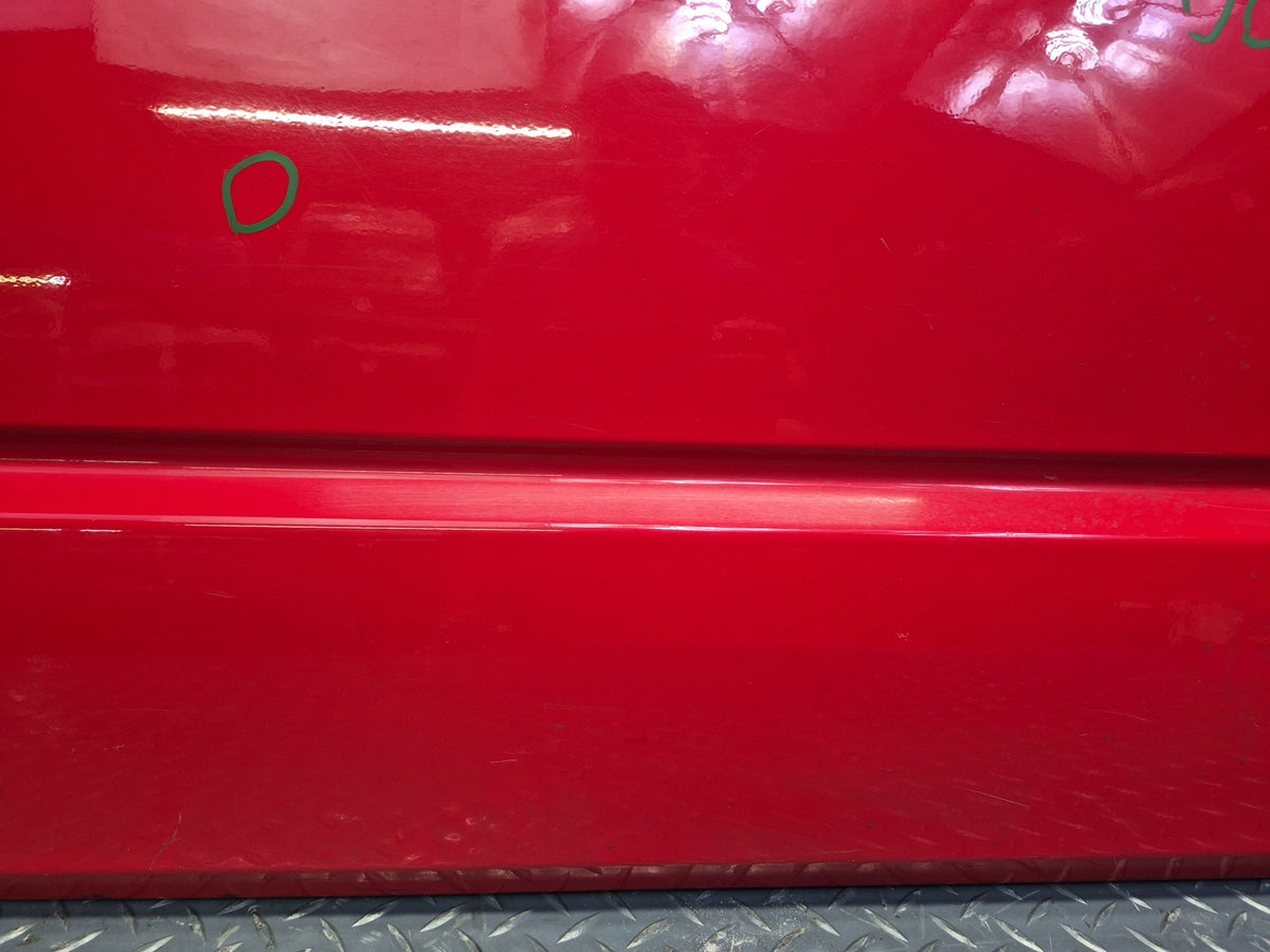 02-05 Ford Thunderbird Right Door Shell Panel Colorado RED Damaged