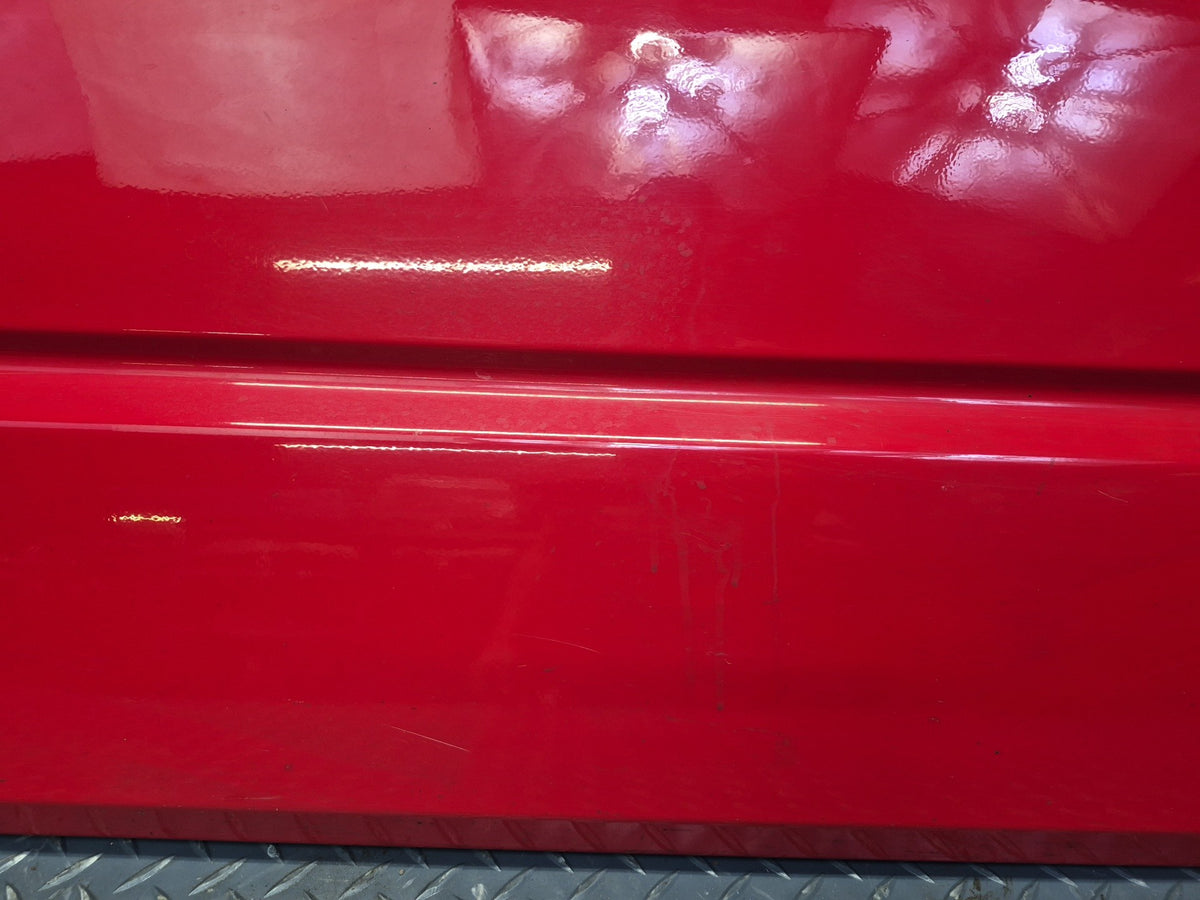 02-05 Ford Thunderbird Right Door Shell Panel Colorado RED Damaged