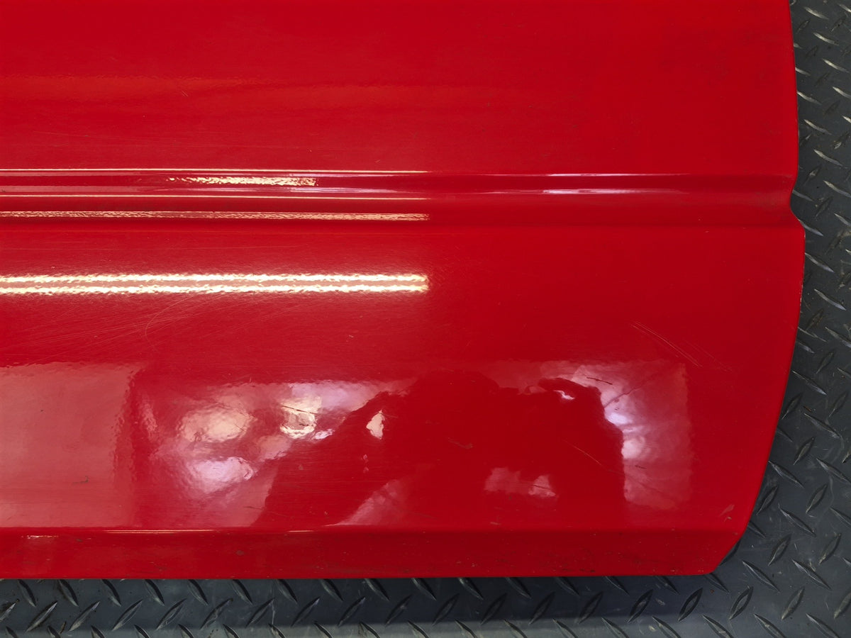 02-05 Ford Thunderbird Right Door Shell Panel Colorado RED Damaged
