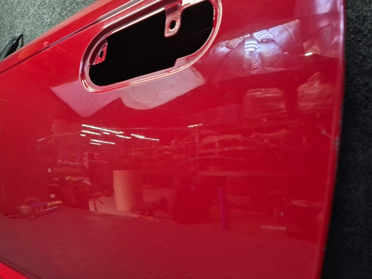 02-05 Ford Thunderbird Left Door Shell Panel Colorado RED OEM
