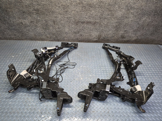 03-08 Mercedes R230 Sl-class Convertible Set of 2 Hard TOP Roof Hinge Set OEM