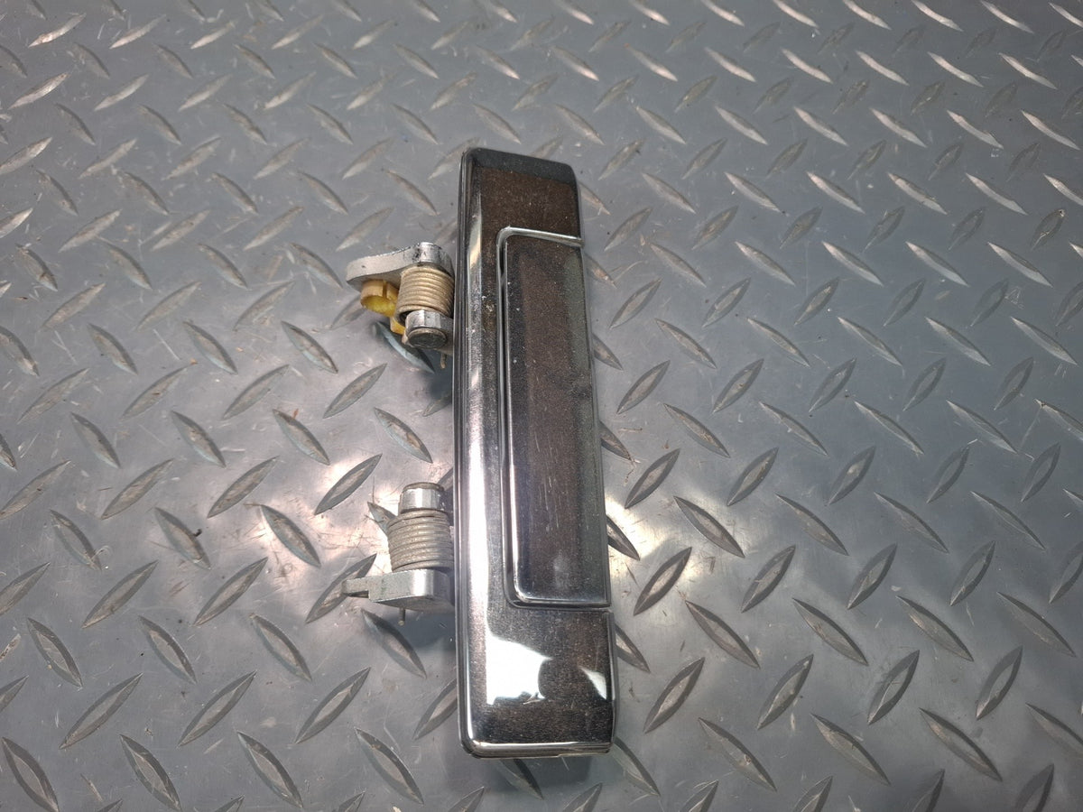84-88 Toyota Cressida MX73 Sedan Set of 2 Rear Door Exterior Handle Chrome OEM