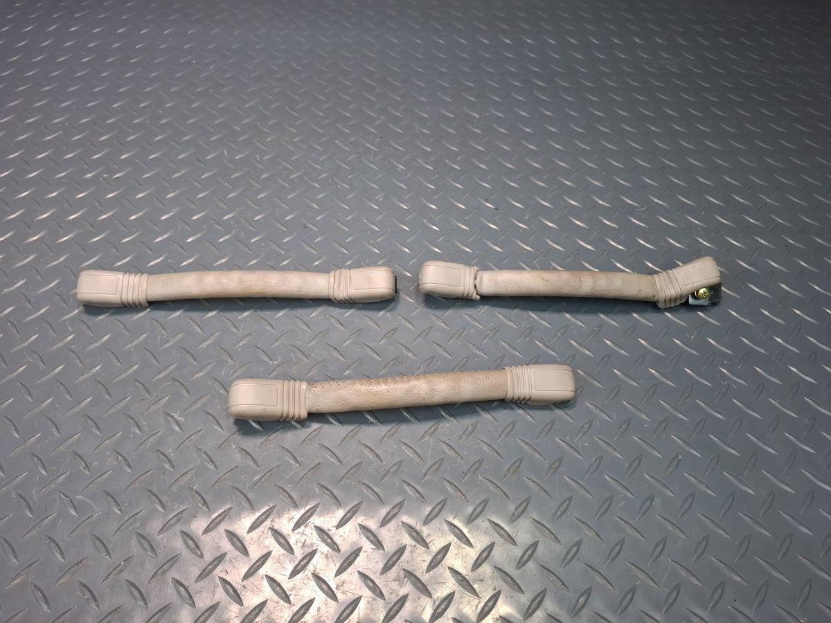 84-86 Toyota Cressida MX73 Sedan Set of 3 Front & Rear Overhead Grab Handle OEM