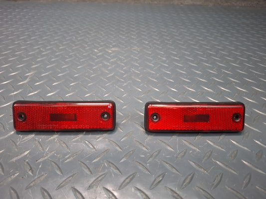 84-86 Toyota Cressida MX73 Rear Left & Right Fender Marker Light Lamp Set OEM