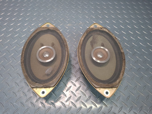 84-88 Toyota Cressida MX73 Sedan Set of 2 Rear Left & Right Speaker OEM