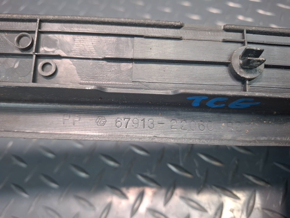 84-88 Toyota Cressida MX73 Sedan Front & Rear Door Scuff Sill Plate Trim Set OEM