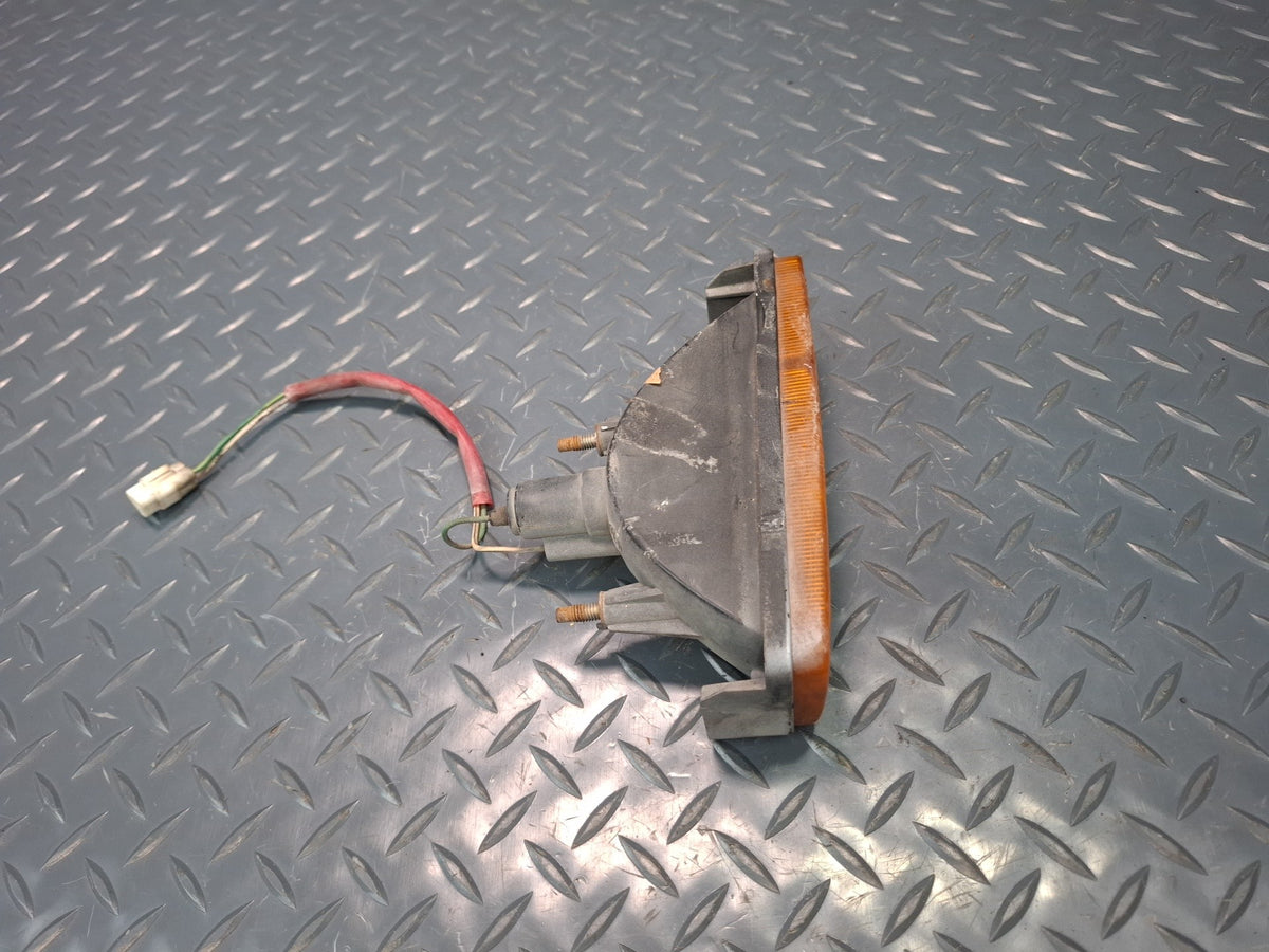 84-88 Toyota Cressida MX73 Front Right Bumper Turn Light Lamp OEM