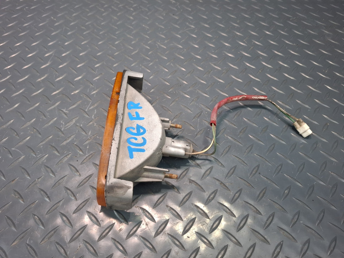 84-88 Toyota Cressida MX73 Front Right Bumper Turn Light Lamp OEM