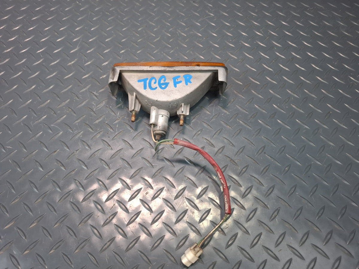 84-88 Toyota Cressida MX73 Front Right Bumper Turn Light Lamp OEM