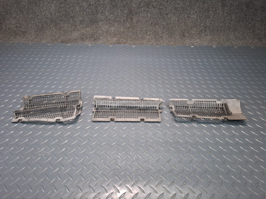 84-86 Toyota Cressida MX73 Front Windshield Cowl Vent Grille Cover Set of 3 OEM
