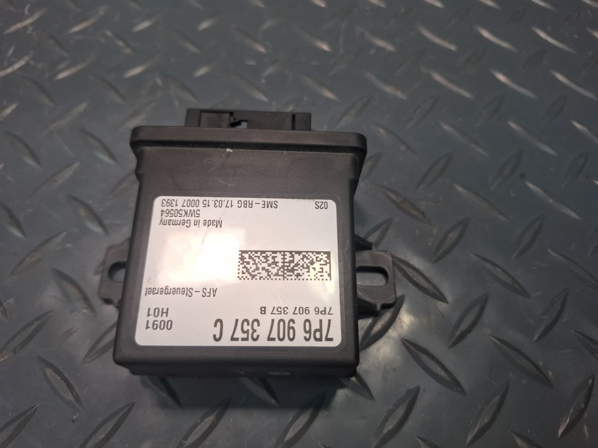 15-18 Audi S3 8VS AFS Headlight Range Control Module Unit 7P6907357C OEM