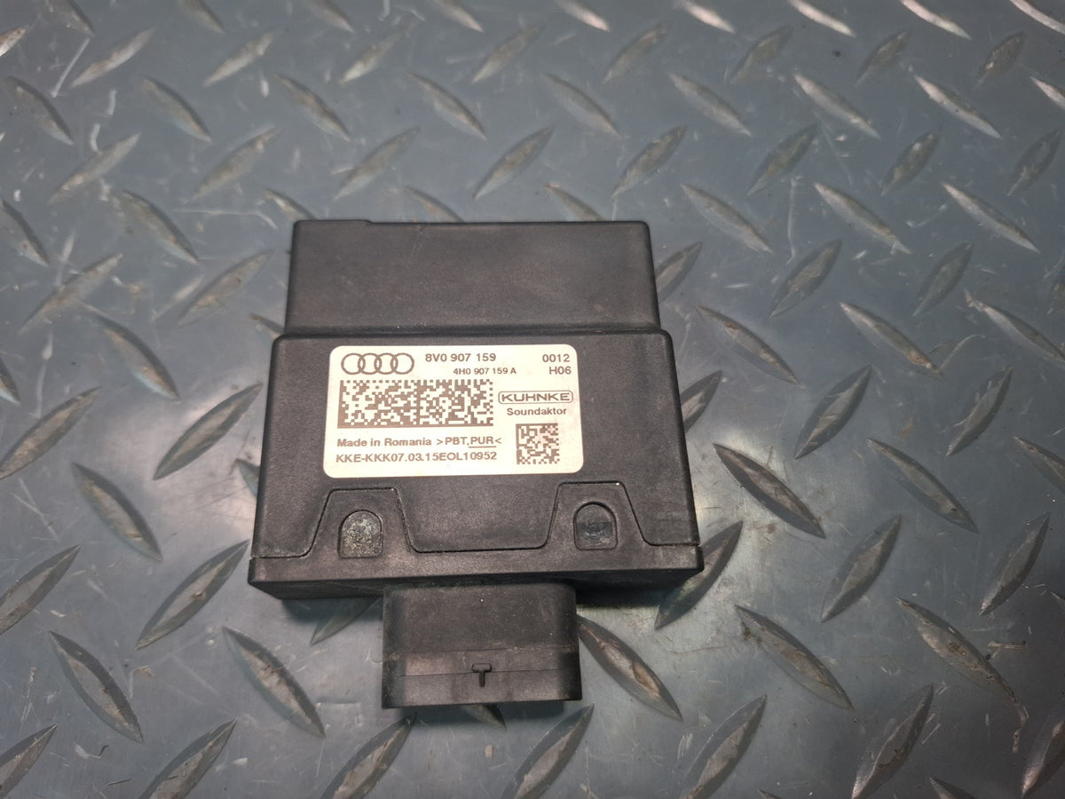 15-18 Audi S3 8VS Impact Sound Control Module 4H0907159A OEM