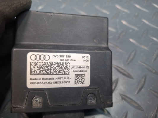 15-18 Audi S3 8VS Impact Sound Control Module 4H0907159A OEM