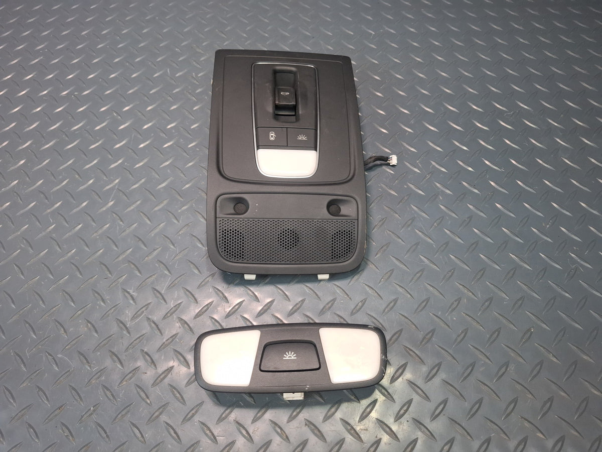 15-16 Audi A3 S3 8VS Sedan Front Rear Dome Light MAP Light Switch Panel Set OEM