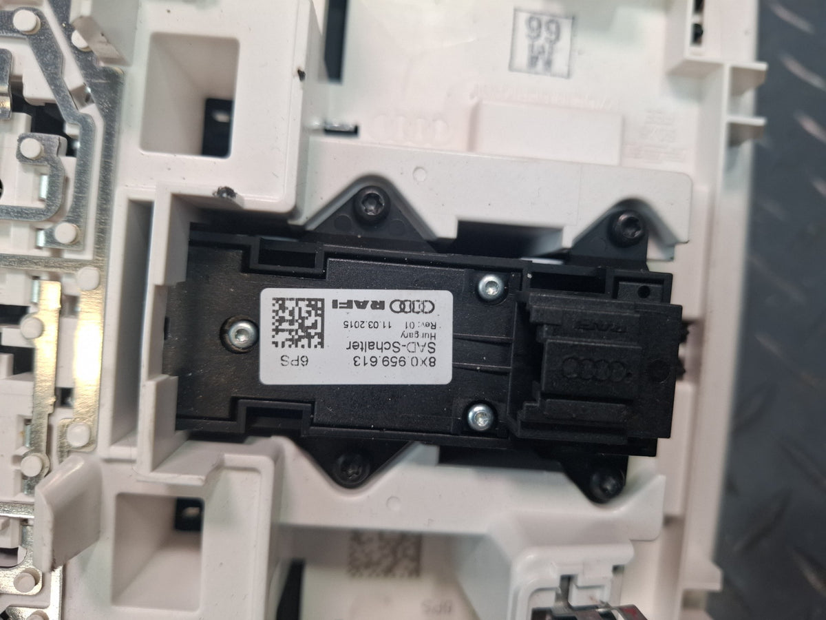 15-16 Audi A3 S3 8VS Sedan Front Rear Dome Light MAP Light Switch Panel Set OEM