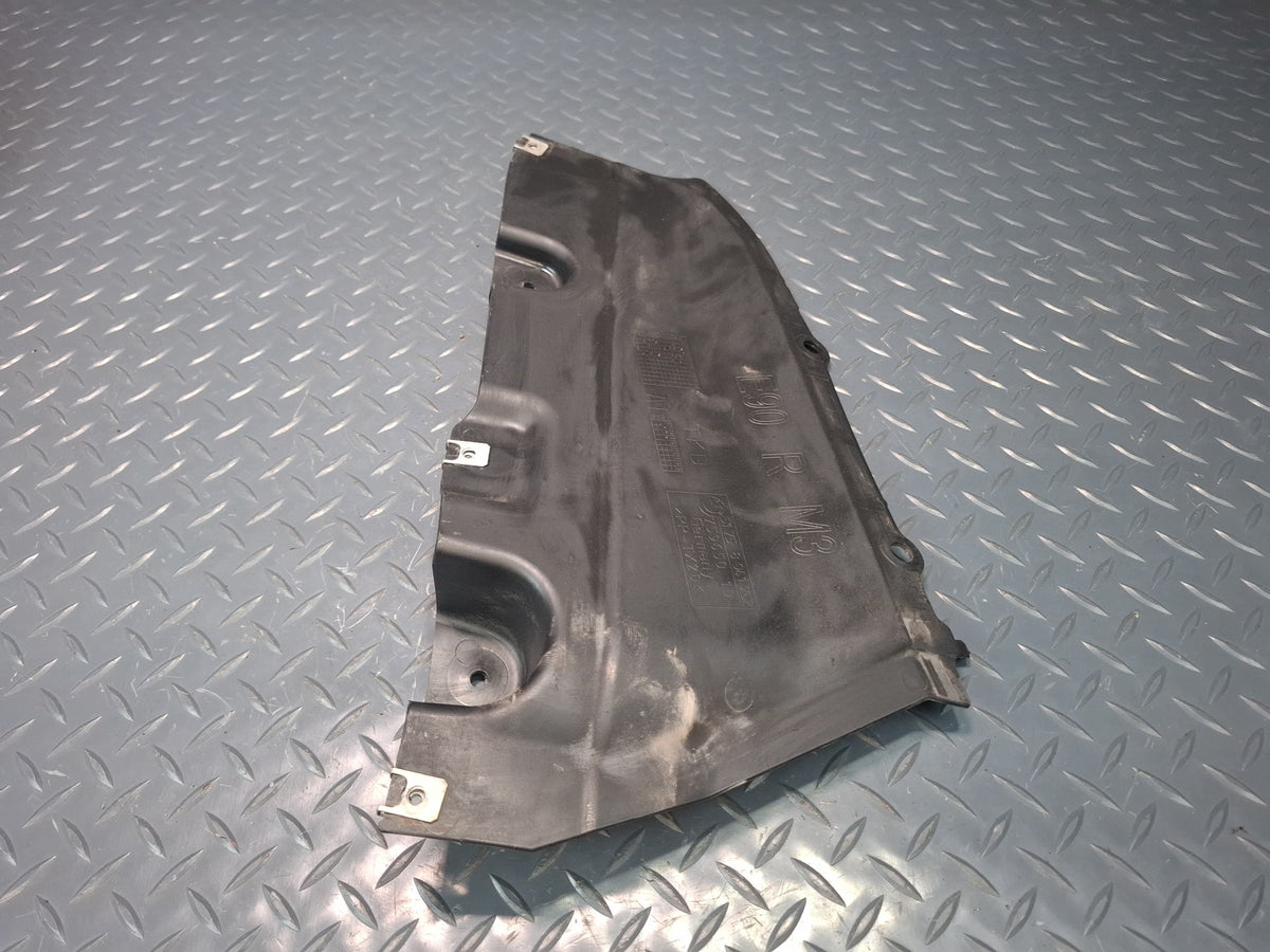 2008-2011 BMW E90 M3 Sedan Rear Undebody Splash Shield Guard Set of 2
