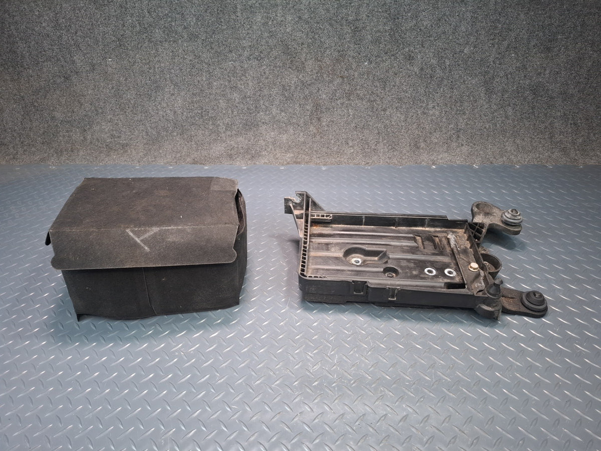 15-20 Audi S3 8VS Battery Tray Box Holder Bracket Cover Set OEM