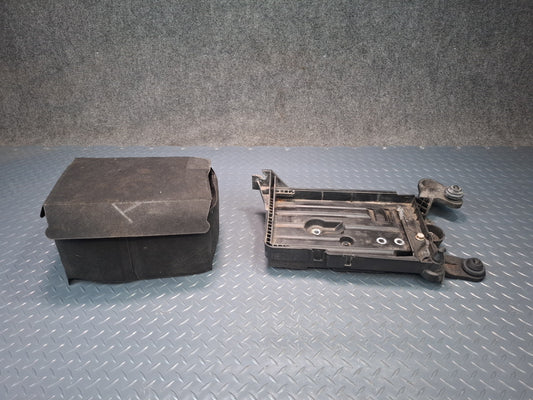 15-20 Audi S3 8VS Battery Tray Box Holder Bracket Cover Set OEM