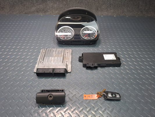 2011 BMW E90 E92 E93 M3 S65 DCT ECU DME Speedometer CAS3 Glove Handle KEY Set