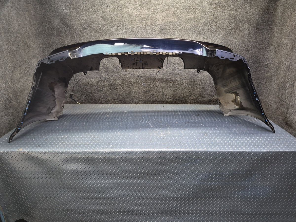 2008-2011 BMW E90 M3 Sedan Rear Bumper Cover w PDC Sensors Black Damaged