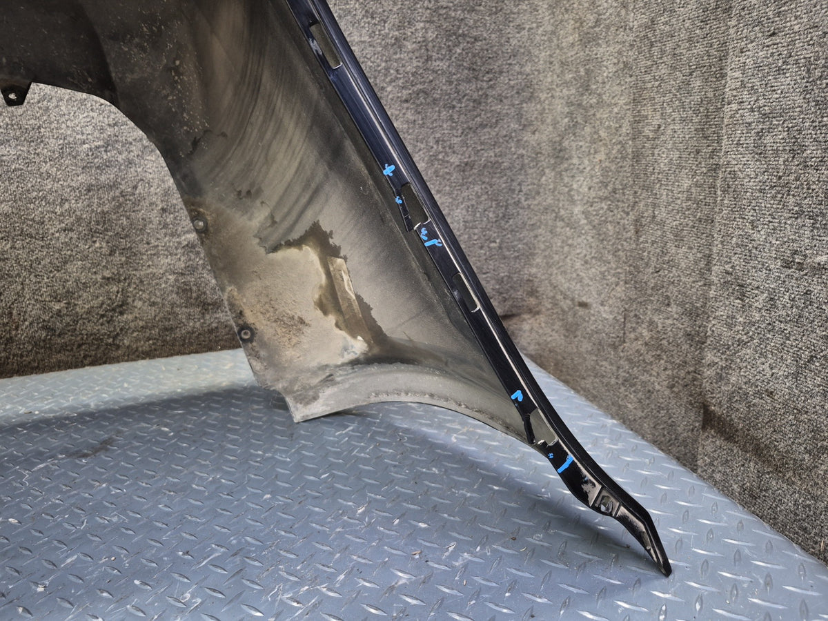 2008-2011 BMW E90 M3 Sedan Rear Bumper Cover w PDC Sensors Black Damaged