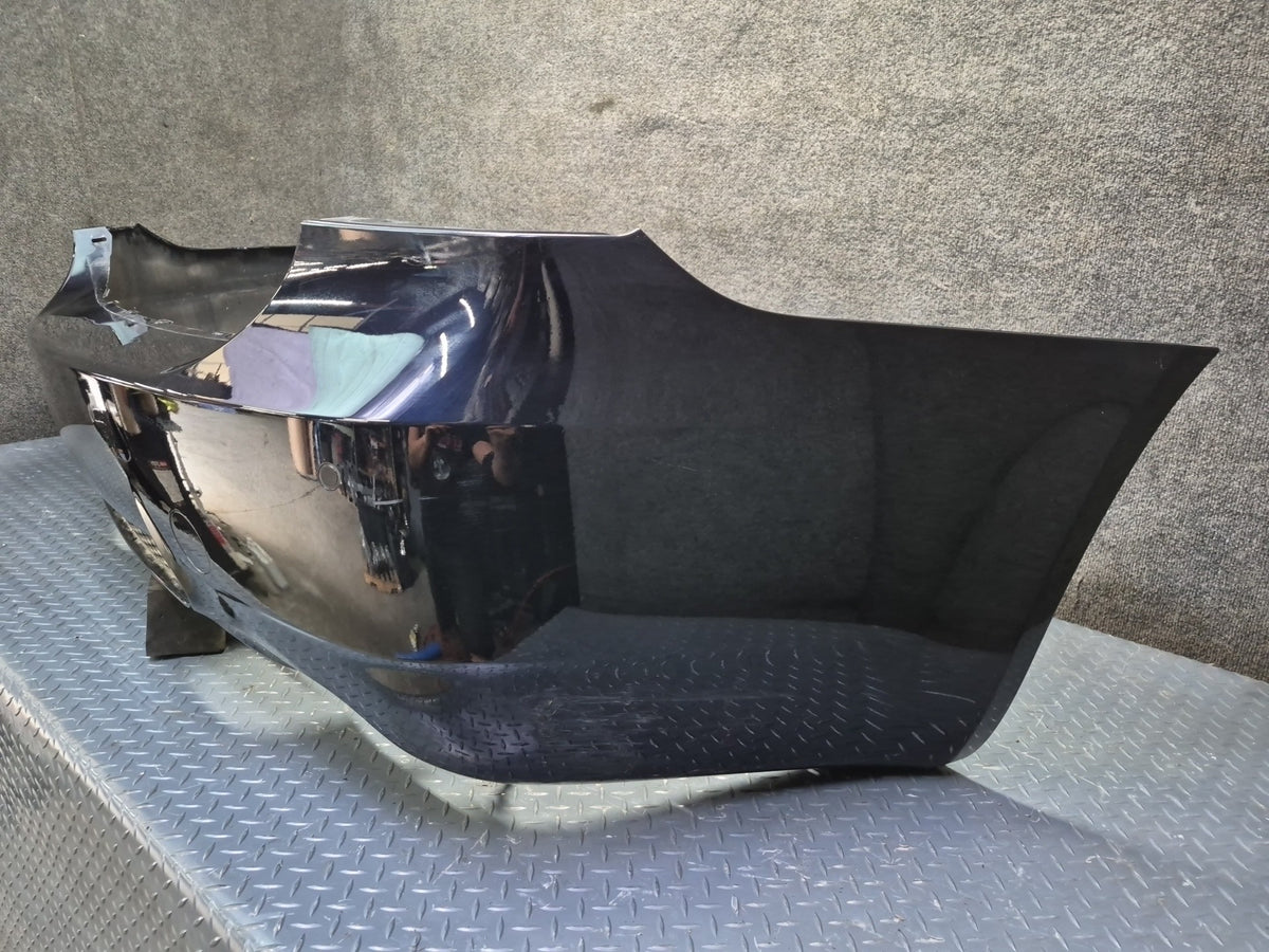 2008-2011 BMW E90 M3 Sedan Rear Bumper Cover w PDC Sensors Black Damaged