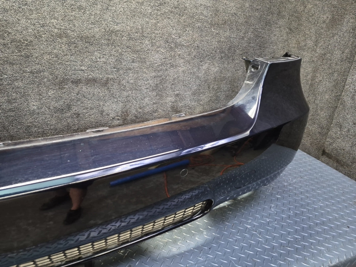 2008-2011 BMW E90 M3 Sedan Rear Bumper Cover w PDC Sensors Black Damaged