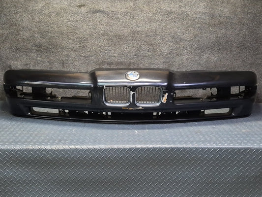 1994-1997 BMW E31 840Ci Front Bumper Cover w Kidney Grille Black