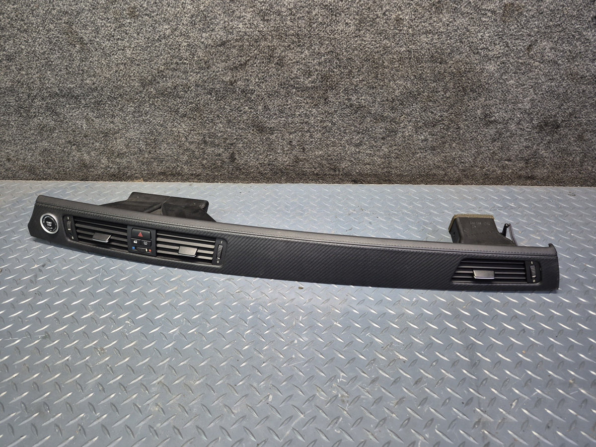 2008-2011 BMW E90 M3 Sedan Leather Carbon Interior Trim Cover Panel Air Vent Set