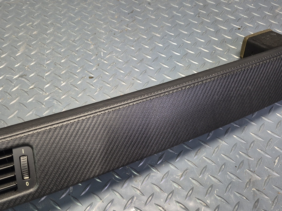 2008-2011 BMW E90 M3 Sedan Leather Carbon Interior Trim Cover Panel Air Vent Set