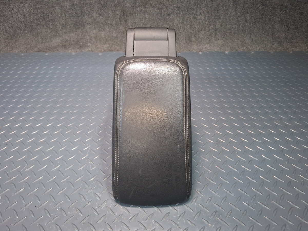 15-20 Audi A3 S3 8VS Center Console Leather Armrest Lid Cover Black OEM