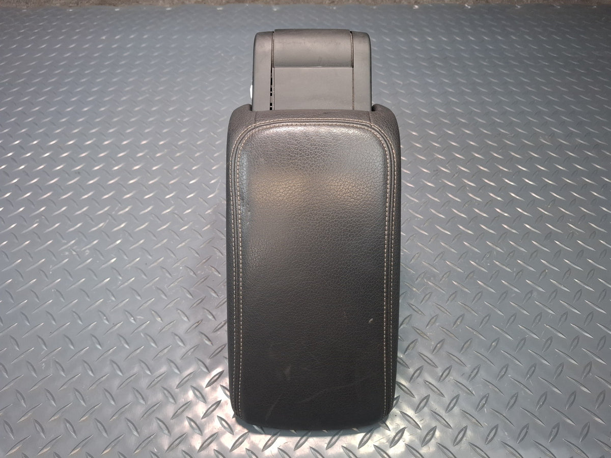 15-20 Audi A3 S3 8VS Center Console Leather Armrest Lid Cover Black OEM