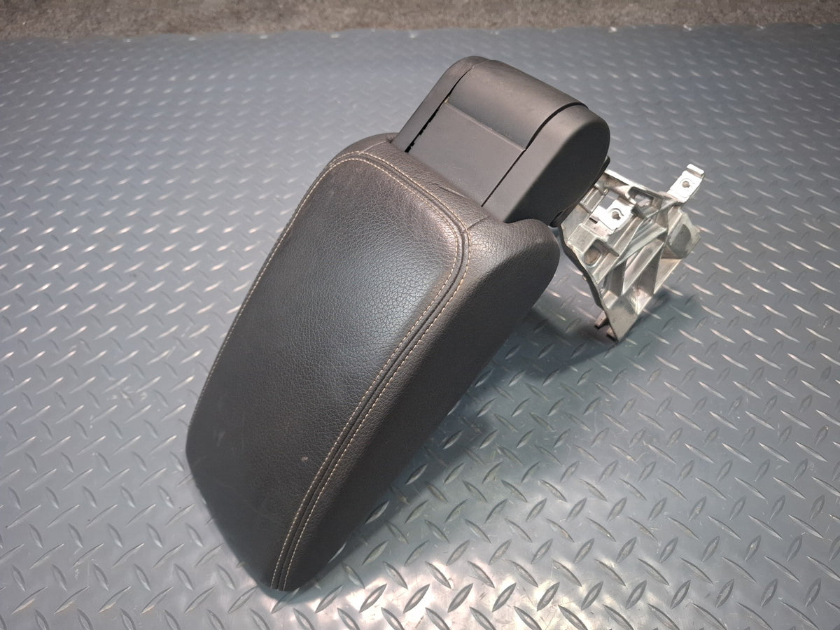 15-20 Audi A3 S3 8VS Center Console Leather Armrest Lid Cover Black OEM