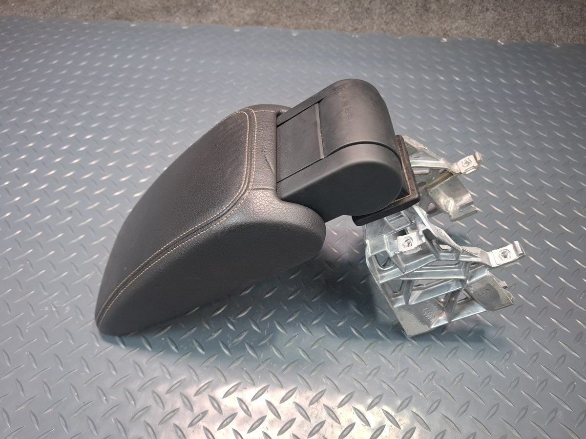 15-20 Audi A3 S3 8VS Center Console Leather Armrest Lid Cover Black OEM