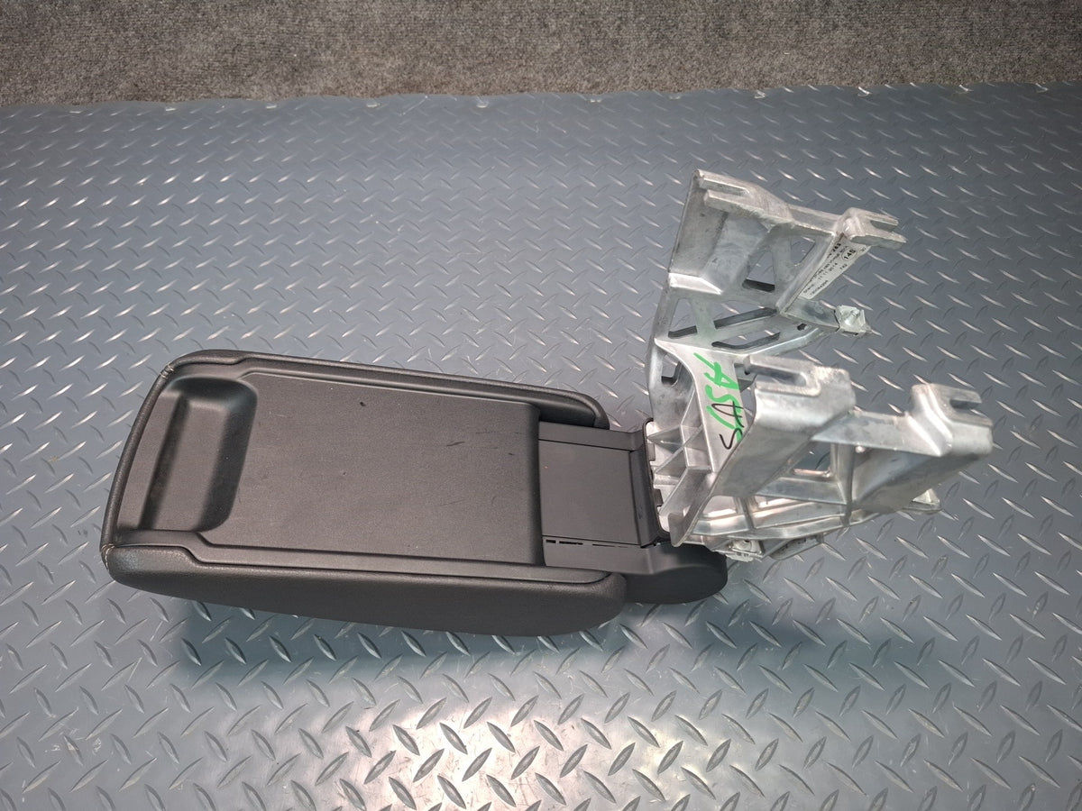 15-20 Audi A3 S3 8VS Center Console Leather Armrest Lid Cover Black OEM
